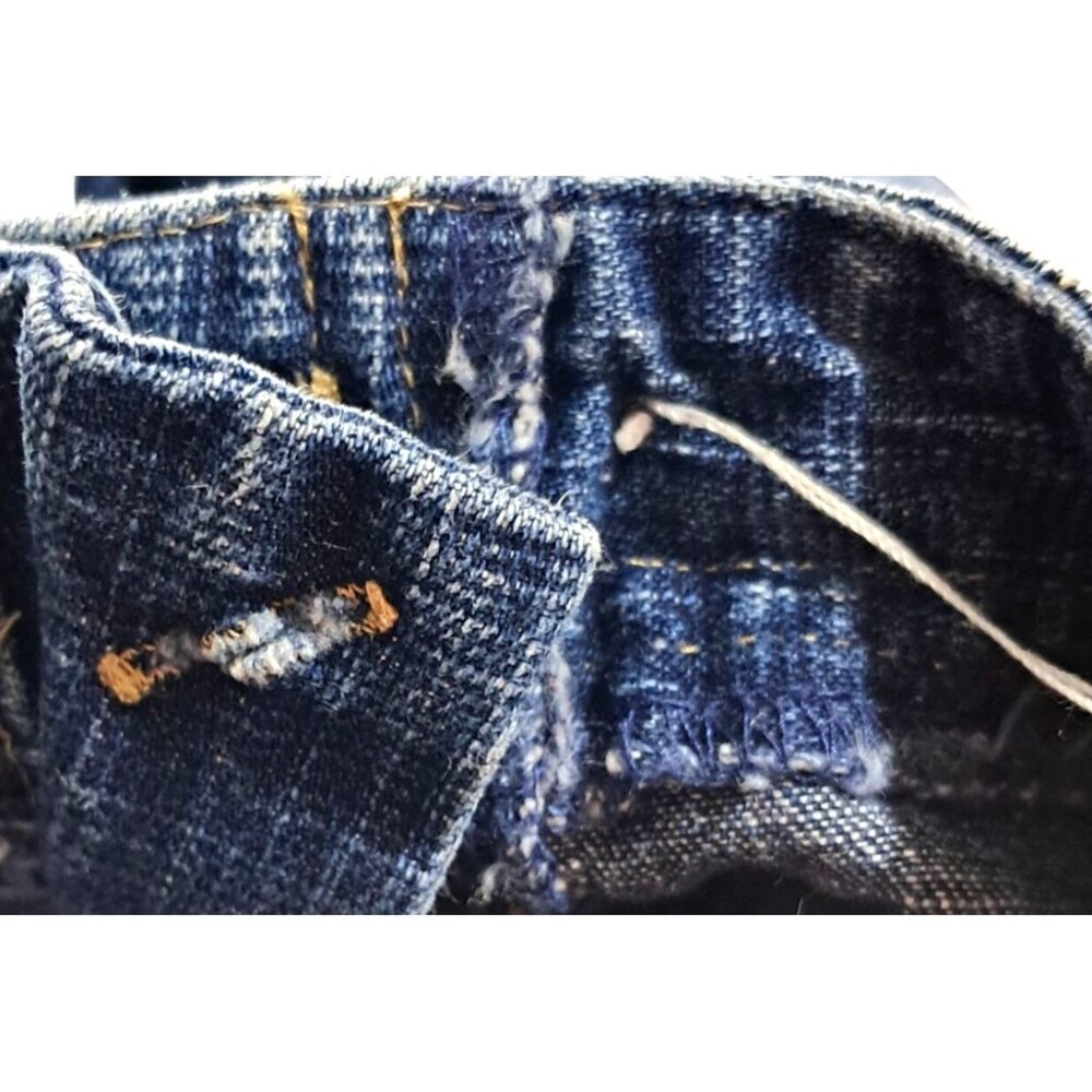 Studio Works Petite Womens Denim Capri Pants Blue Size 16P Cotton Casual - Picture 10 of 10